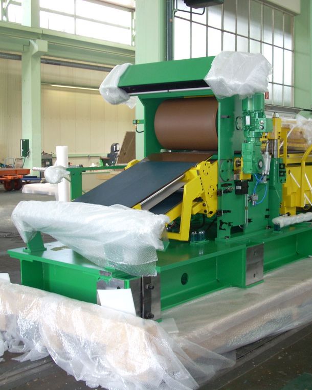 Industrieanlage wird verpackt