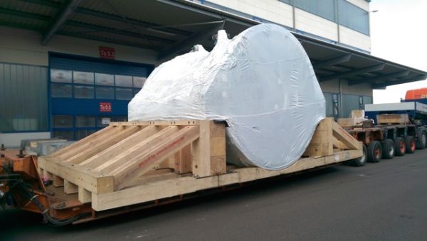 Schwertransport mit Übergröße